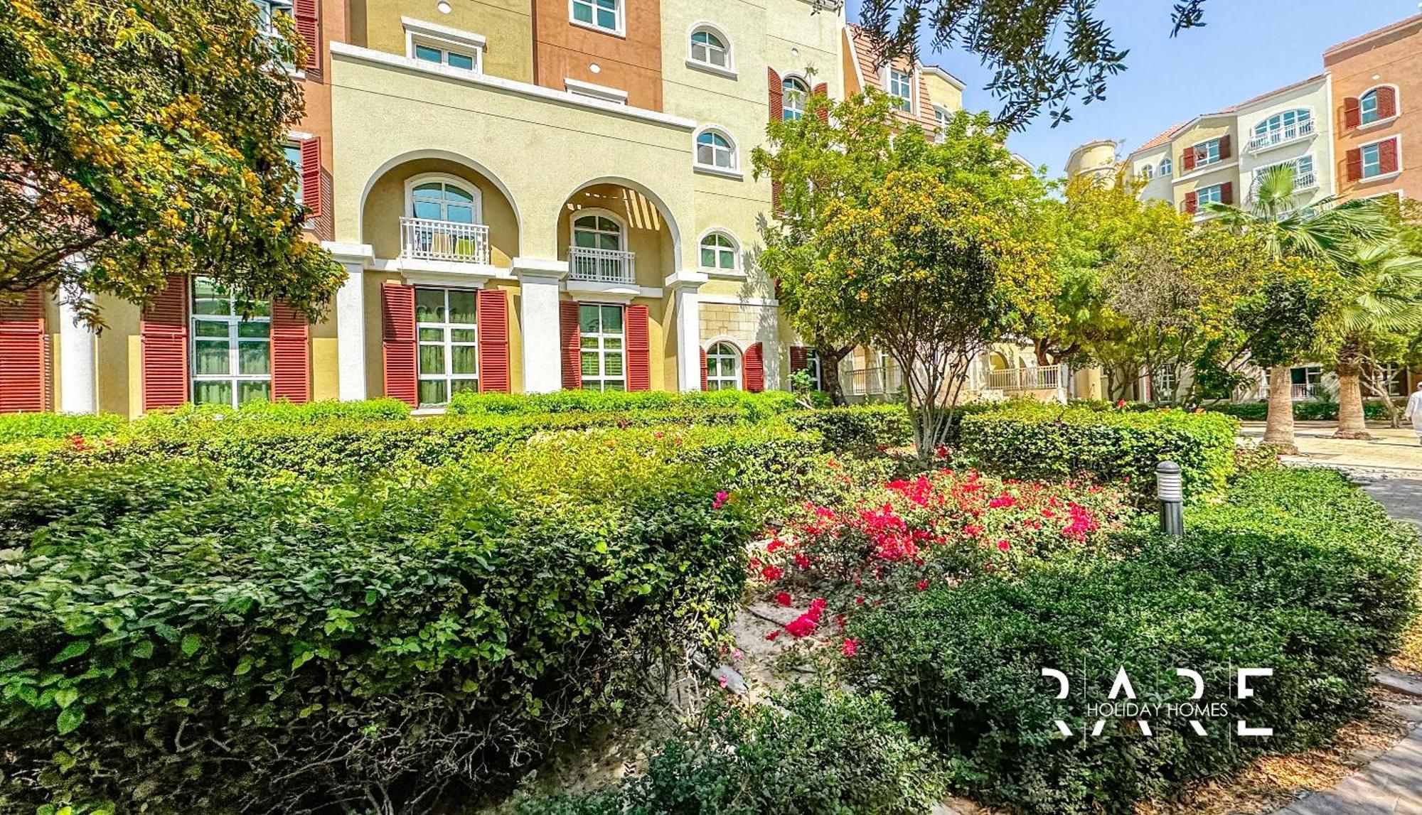 Apartment Rare Homes - Mediterranean Cluster - Near Ibn Battuta Mall - Discovery Garden - Building# Med 38 - Rg03 Dubai