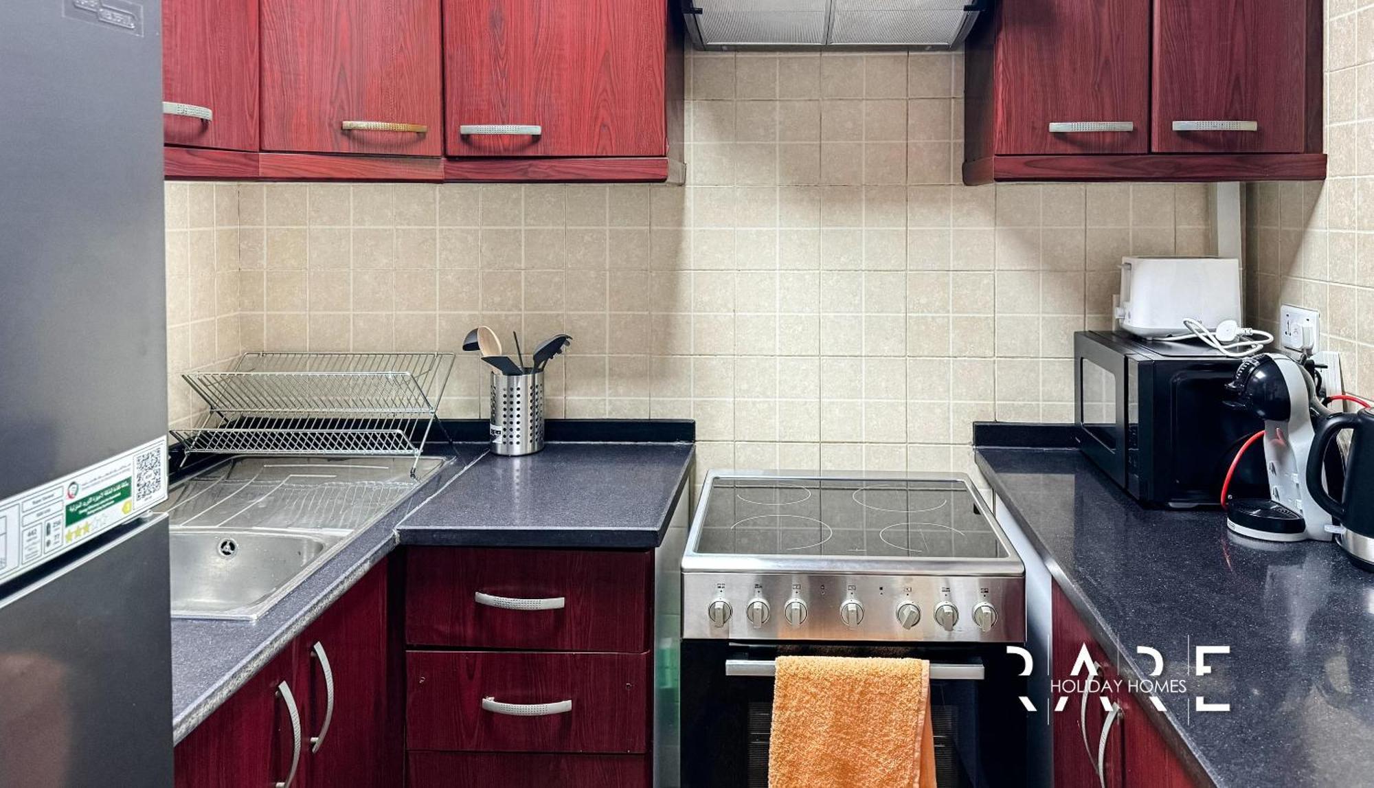 Apartment Rare Homes - Mediterranean Cluster - Near Ibn Battuta Mall - Discovery Garden - Building# Med 38 - Rg03 *